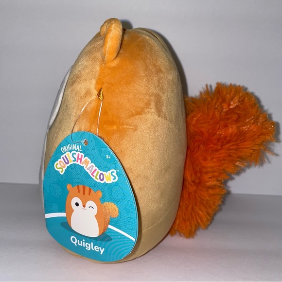 NWT Squishmallows Quigley the Squirrel - Picture 3 of 7